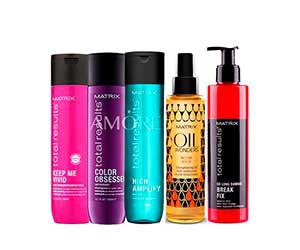 Free Matrix Hair Care Sample Set