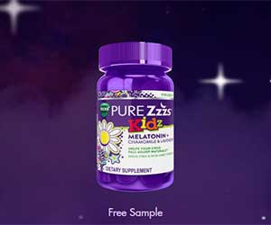 Get a Free Sample of Vicks PURE Zzzs Kidz Gummies - Sign Up Today!