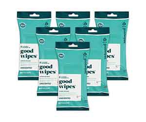 Grab Your FREE Pack of 50 Goodwipes Flushable Wipes from Walmart