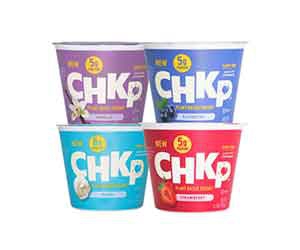 Enjoy a FREE cup of delicious Plant-Based Yogurt from CHKP Foods