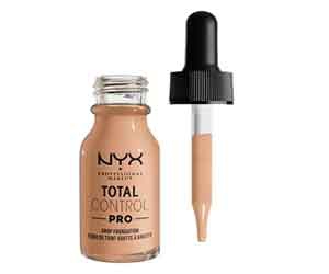 NYX Professional Makeup Total Control Pro Drop Skin-True Buildable Vegan Foundation at CVS - Only $7.5 (reg. $15.00)