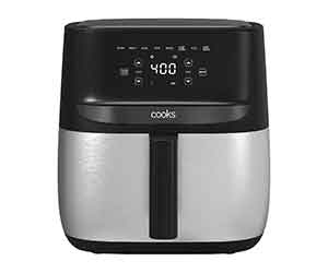 Shop Cooks 6 Quart Air Fryer Touchscreen at JCPenney for Only $80.99 with Code NEWHOME