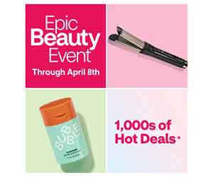 The Epic Beauty Event is on at CVS