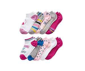 Get Thereabouts Little & Big Girls 10 Pair Low Cut Socks for Only $6.29 at JCPenney with Code FAMILY8!