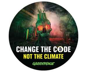 Spread Awareness and Get a Free Greenpeace USA Sticker Now!