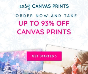 93% OFF UNLIMITED Canvases from Easy Canvas Prints