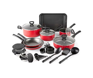Cooks 30-pc Aluminum Non-Stick Cookware Set at JCPenney - Get 30% Off with code30BUNNY