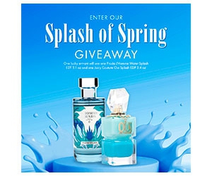 Win Prada L'Homme Water Splash & Juicy Couture Oui Splash Fragrances