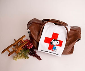 Cool and Free Red Cross & Peanuts T-Shirt