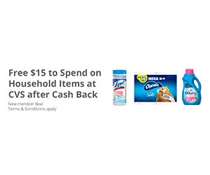 Get a Jump Start on Spring Cleaning with $15 Cash Back at CVS for New TopCashback Members