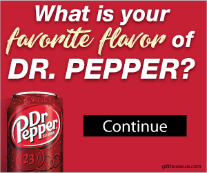 Share Your Favorite Flavor of Dr. Pepper and Win a $50 Visa Gift Card