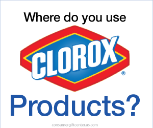 Claim Your Free $50 Visa Gift Card for Sharing Your Experience with Clorox