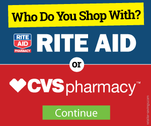 Free $100 Gift Card for CVS or Rite Aid