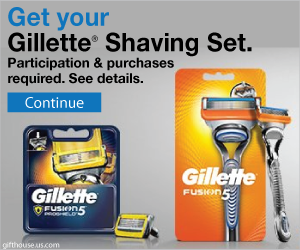 Get a Free Gillette Shaving Kit