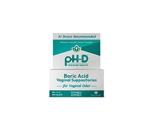 pH-D Feminine Health Boric Acid Suppositories