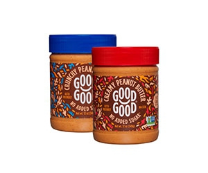 Free jar of all-natural GOOD GOOD Peanut Butter