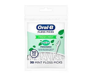 Get Fresh Breath with Free Burst of Scope Floss Picks from Oral-B at Walgreens