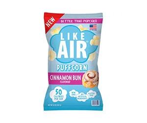 Indulge in the Perfect Cinnamon Bun Puffcorn with Like Air & Get a Full Rebate at Sam's Club