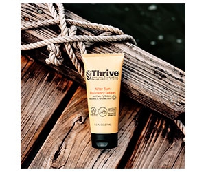 Free Thrive After Sun Lotion Sample