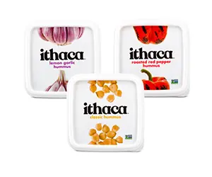 Delight in Bold and Intense Tastes with a Free Container of Ithaca Hummus - Claim Your Voucher Now