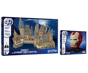 Free Harry Potter Hogwarts Castle and Marvel Iron Man Helmet - Apply Now for This Epic Adventure!