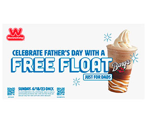 Father's Day Float Special at Wienerschnitzel