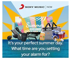 Win A Free Sony Music Summer Party Bundle - Enter Now!
