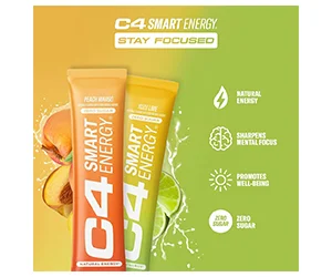 Claim your Free C4 Smart Energy Shots for a Boosted Workout and Focused Day!