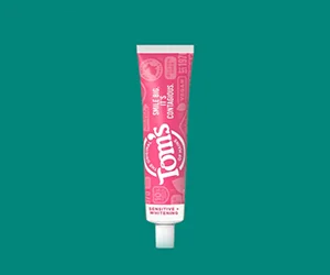 Try Tom's of Maine Sensitive & Whitening Toothpaste for Free