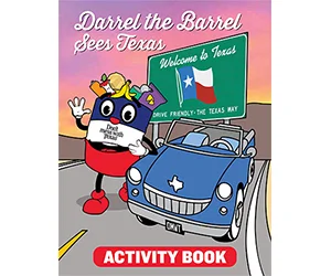 Experience the Best of Texas with Free Swag from Texas Highways: Activity Book, Litter Bag, and Stickers!