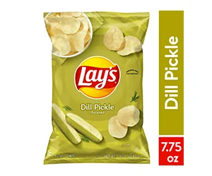 Save on Lay's Dill Pickle Potato Snack Chips - Only $2.76 at Walmart (Regularly $3.68)