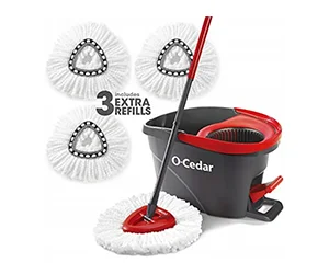 Save 45% on O-Cedar EasyWring Spin Mop & Bucket System at Walmart - Only $54.41 (reg $99.99)