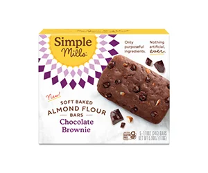 Get a Free Box of Soft-Baked Brownie Bars from Simple Mills