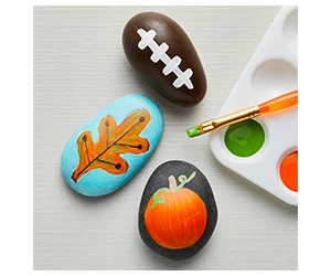 Get a Free Fall Painted Rocks Craft Kit at Michaels!