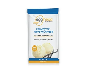 Get a Free Single Vanilla Protein Powder Sachet from Egg Head!