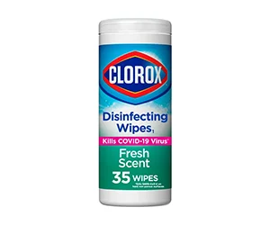 Clorox Bleach-Free Disinfecting and Cleaning Wipes at Walmart - Save 62%!