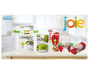 Get Your Free Joie Kitchen Gadgets - Garlic Dicer, Butter Stick Dish, Strawberry Huller, Watermelon Ice Pops, Countertop Compost Bin