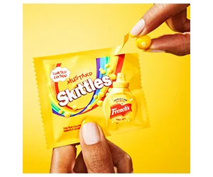 Enter to Win a Mustard Skittles Candies Pack - Shock Your Sweet Tooth this Summer!