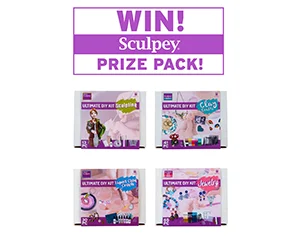 Get Creative with Sculpey Clay: Win a Prize Pack!