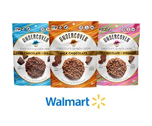 Get Free Undercover Snacks Chocolate Quinoa Crisps at Walmart! Fuel up with a crispy and healthy snack. (title