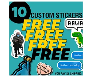 Get Free Custom Stickers to Personalize Your Belongings