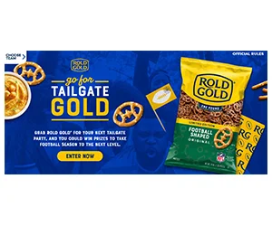 Win NFL Branded Grill, Cooler, Grill Set, and More for Your Ultimate Tailgate Party with Rold Gold