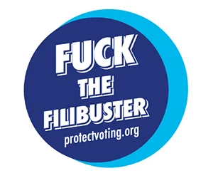 Express Your Position with a Free F*ck The Filibuster Sticker