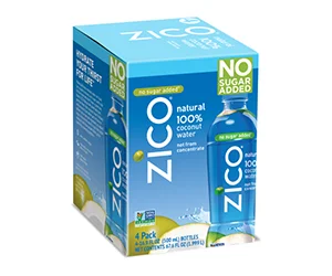 ZICO Coconut Water: Claim Your Voucher for a FREE 4-Pack of Pure Hydration!