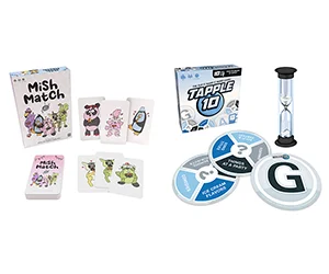Host a Fabulous Game Night: Get Free Mish Match, Tapple 10 Games + Party Supplies! Apply Now