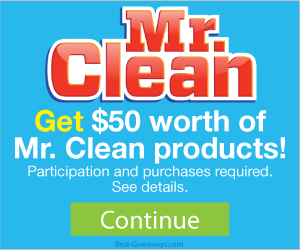 Get $50 Worth of Mr. Clean Products for Free