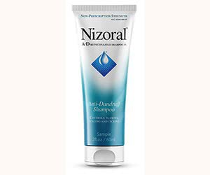 Get a Free Sample of Nizoral A-D Anti-Dandruff Shampoo