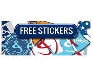 Get Your Free Hook & Tackle Stickers for Your Gear!