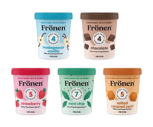 Indulge in a Creamy Delight with a Free Frönen Diary Free Frozen Dessert - Enjoy a Full Rebate!