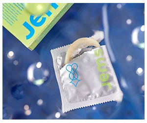 Get a Free 3-Pack of Jems Condoms with Rebate